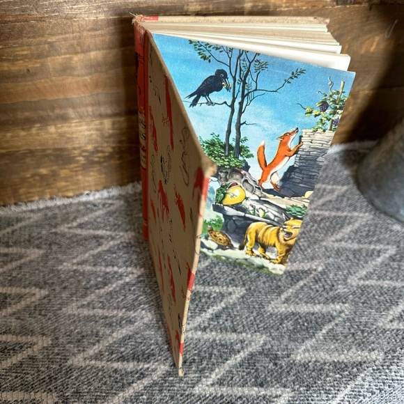 1947 Children's Book Aesop's Fables, Fritz Kredel, Published Grosset & Dunlap - Picture 5 of 16